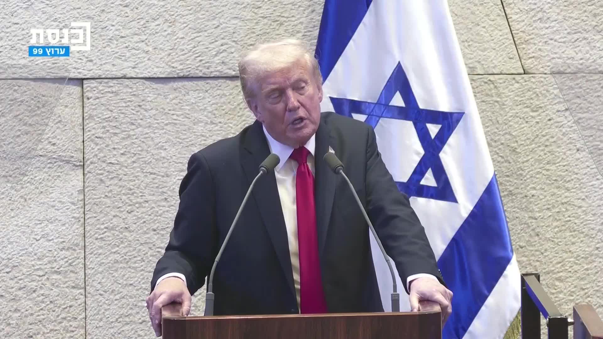 'Hand of cooperation is open' - Trump insists Iran 'wants to make a deal,' says Tehran must recognise Israel
