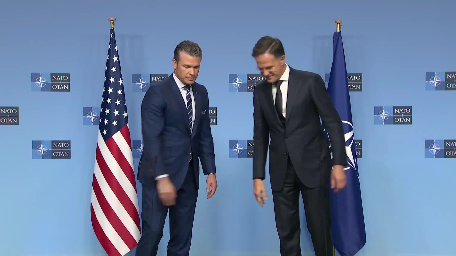 'You get peace when you are strong, not when you use strong words or wag your finger' - Hegseth on Gaza at NATO meeting