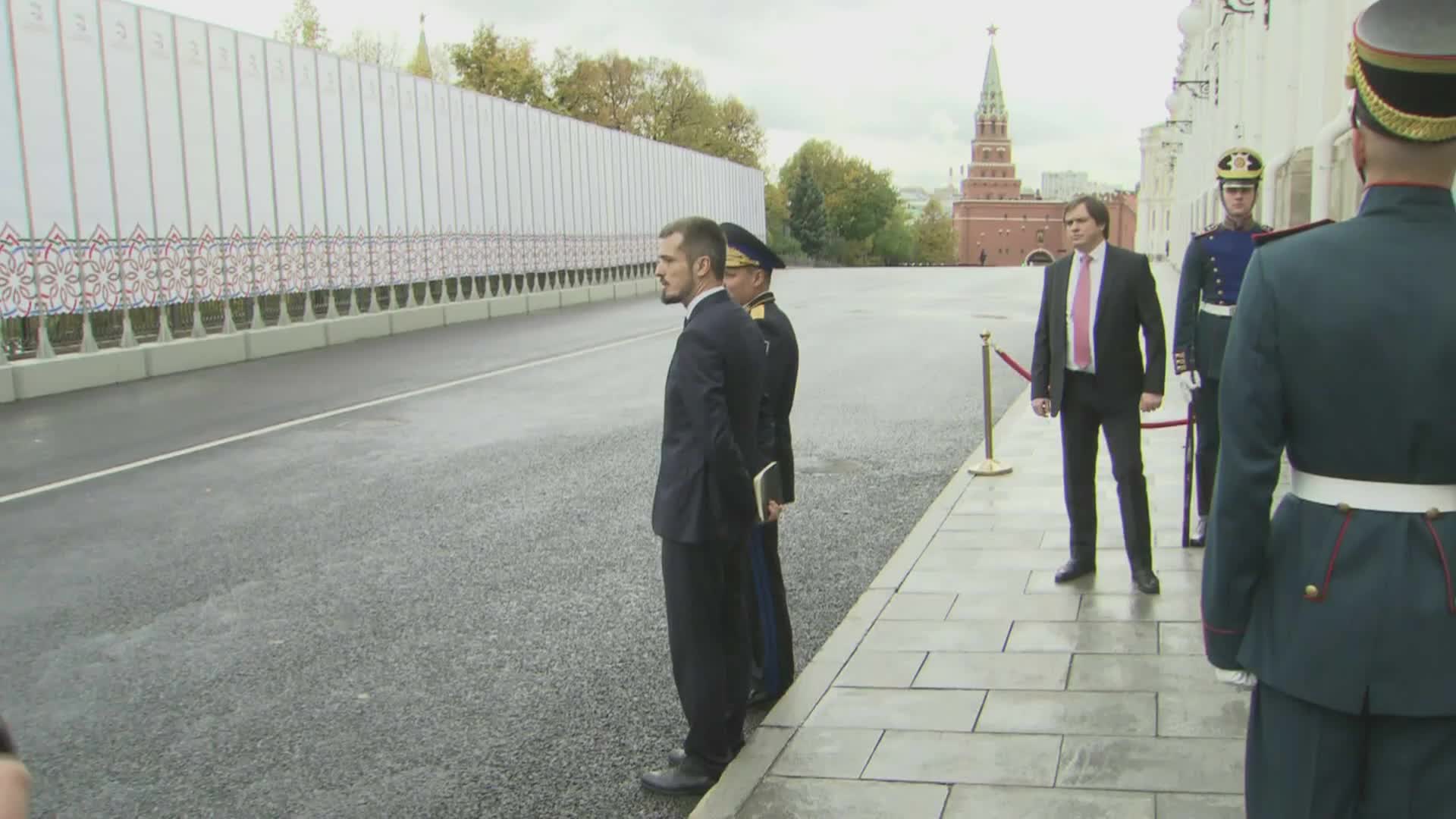 Syrian President Al-Sharaa arrives at Kremlin for talks with Putin