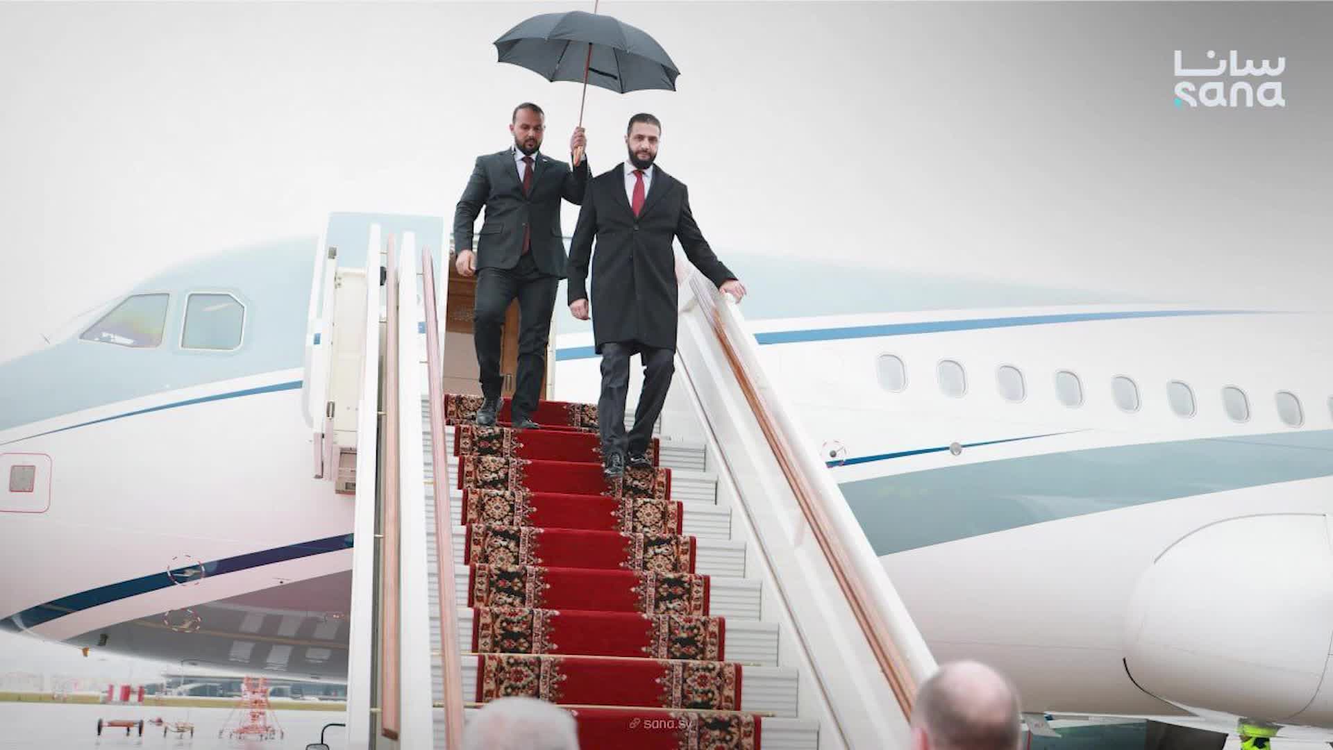 Президент переходного периода Сирии Ахмед аш-Шараа прибыл в Москву