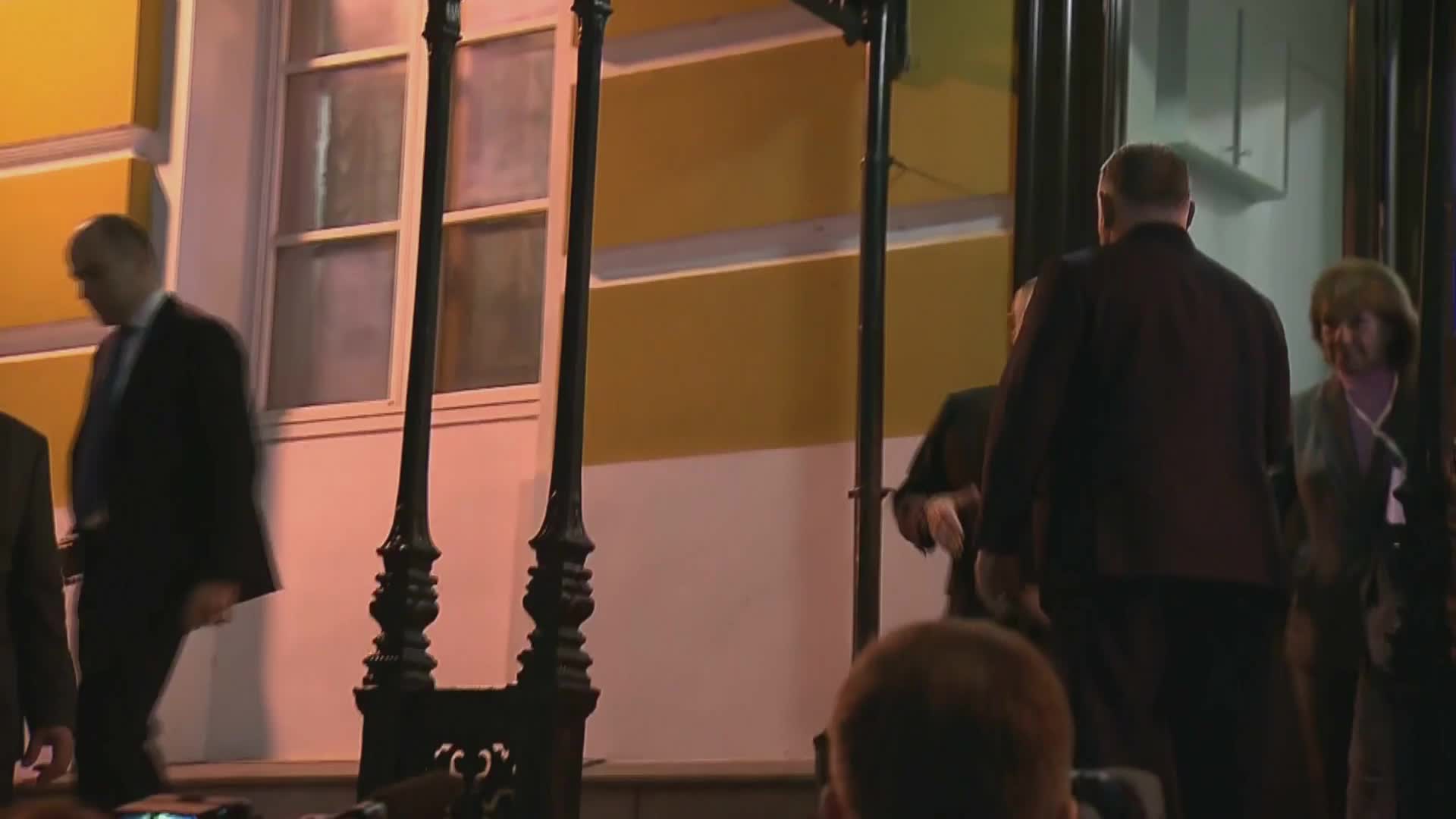 Farewell handshake - Putin, Orban part following three hours of talks at Kremlin