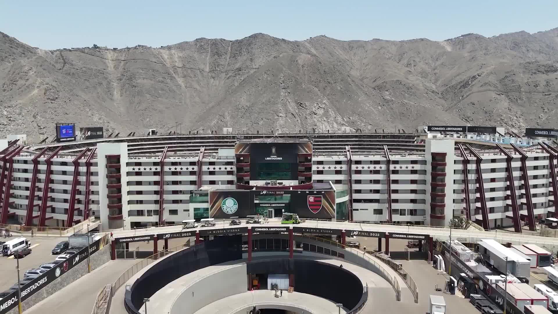 'Red-and-black temple' - Monumental Stadium set for 80,000 as Palmeiras and Flamengo meet in Lima final
