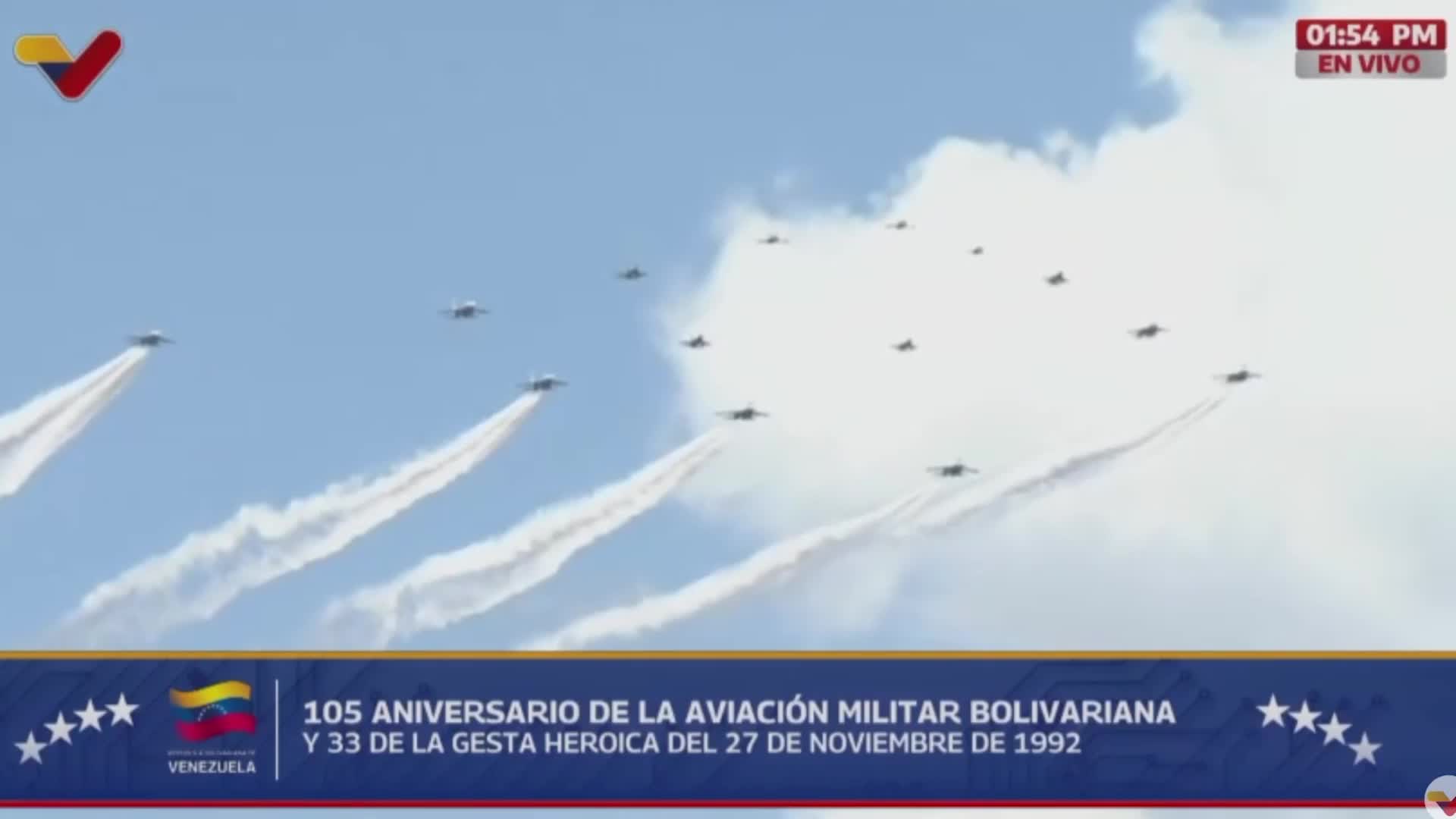 'Don't make the mistake of attacking us' - DefMin Padrino warns as Venezuela marks 105 years of Bolivarian Military Aviation