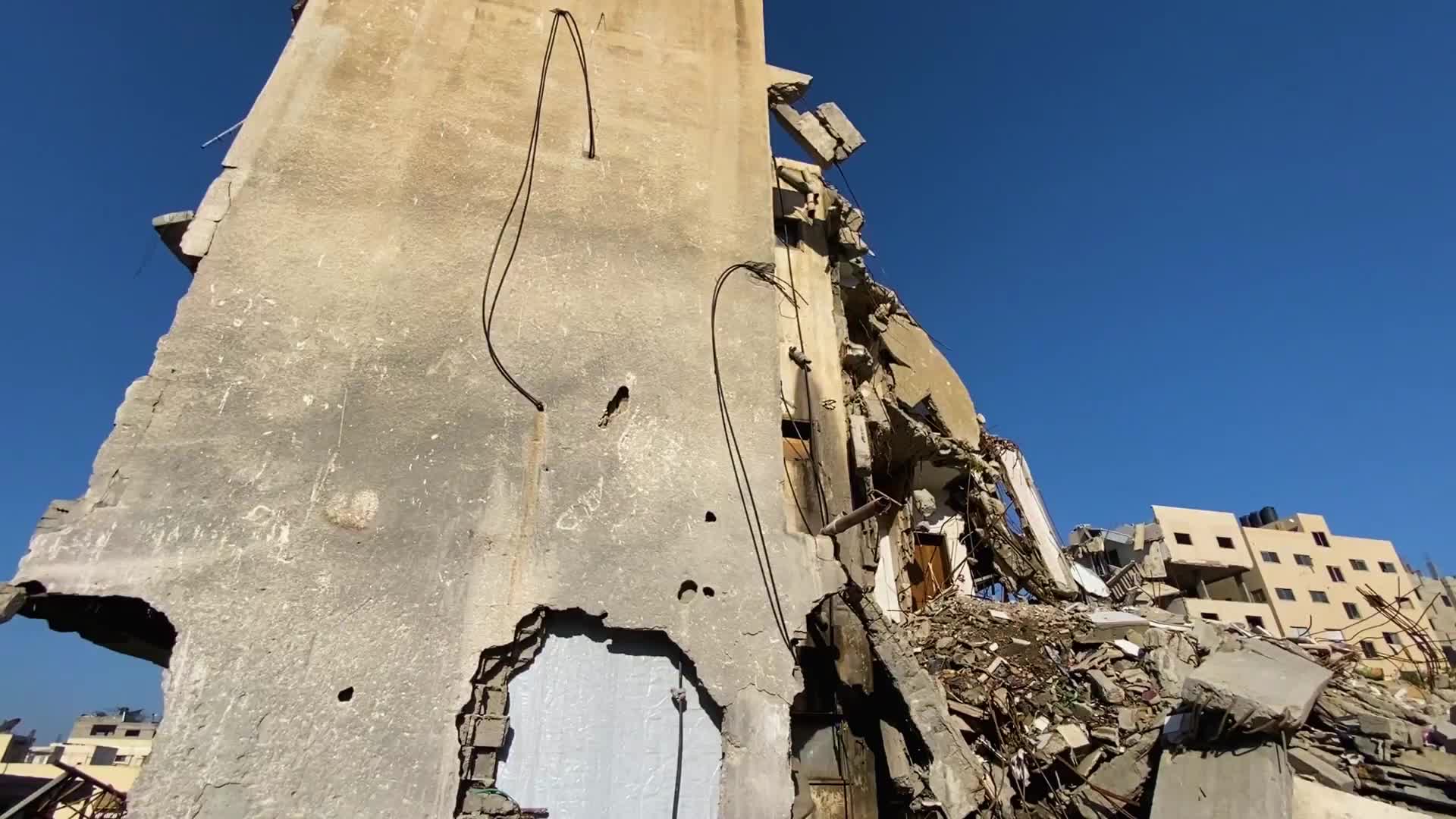 Reduced to rubble - Gaza family lives in destroyed house amid sewage leaks, wild animals as winter approaches