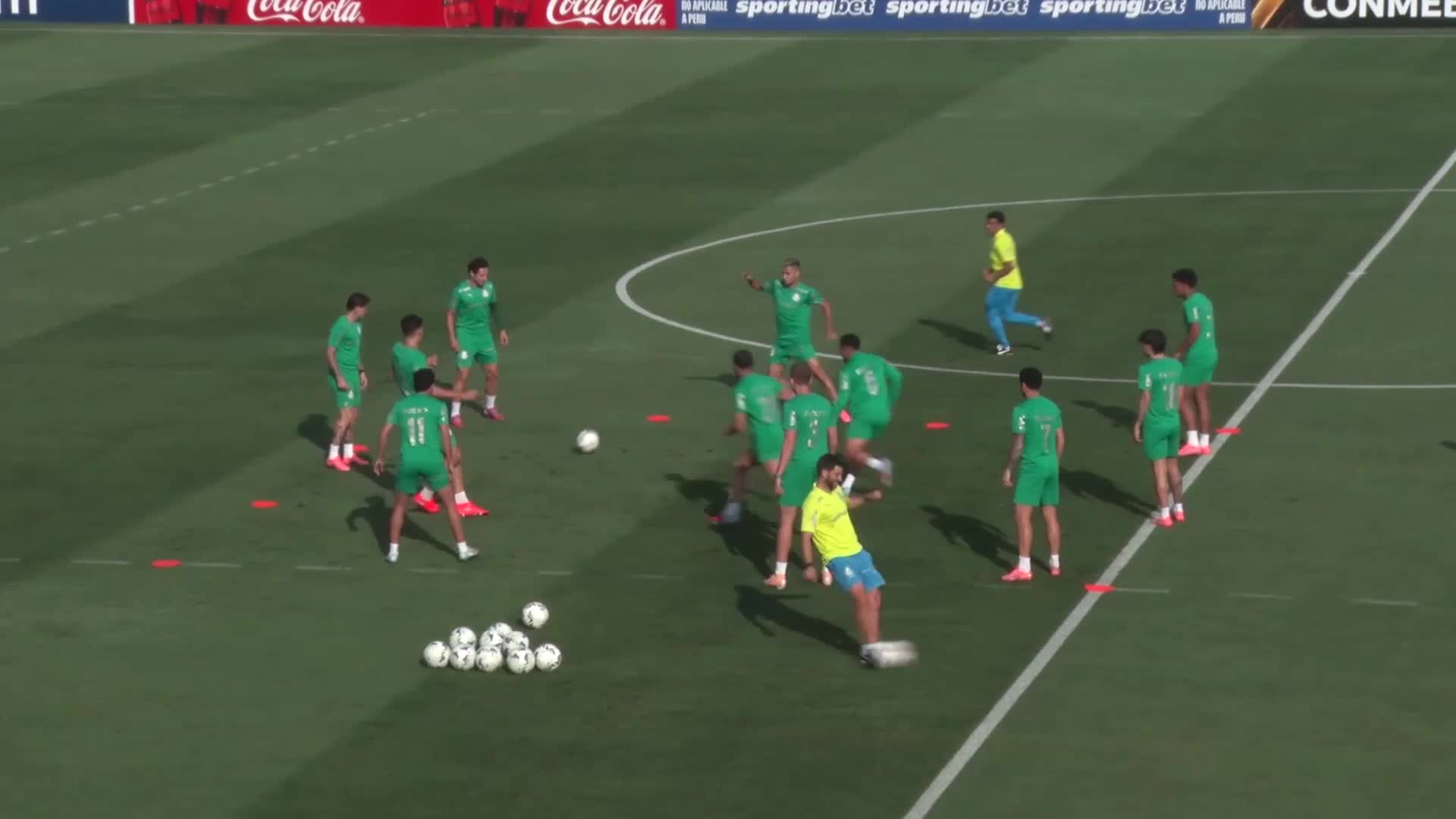 'Football has no borders' - Palmeiras holds last training session ahead of Copa Libertadores final against Flamengo
