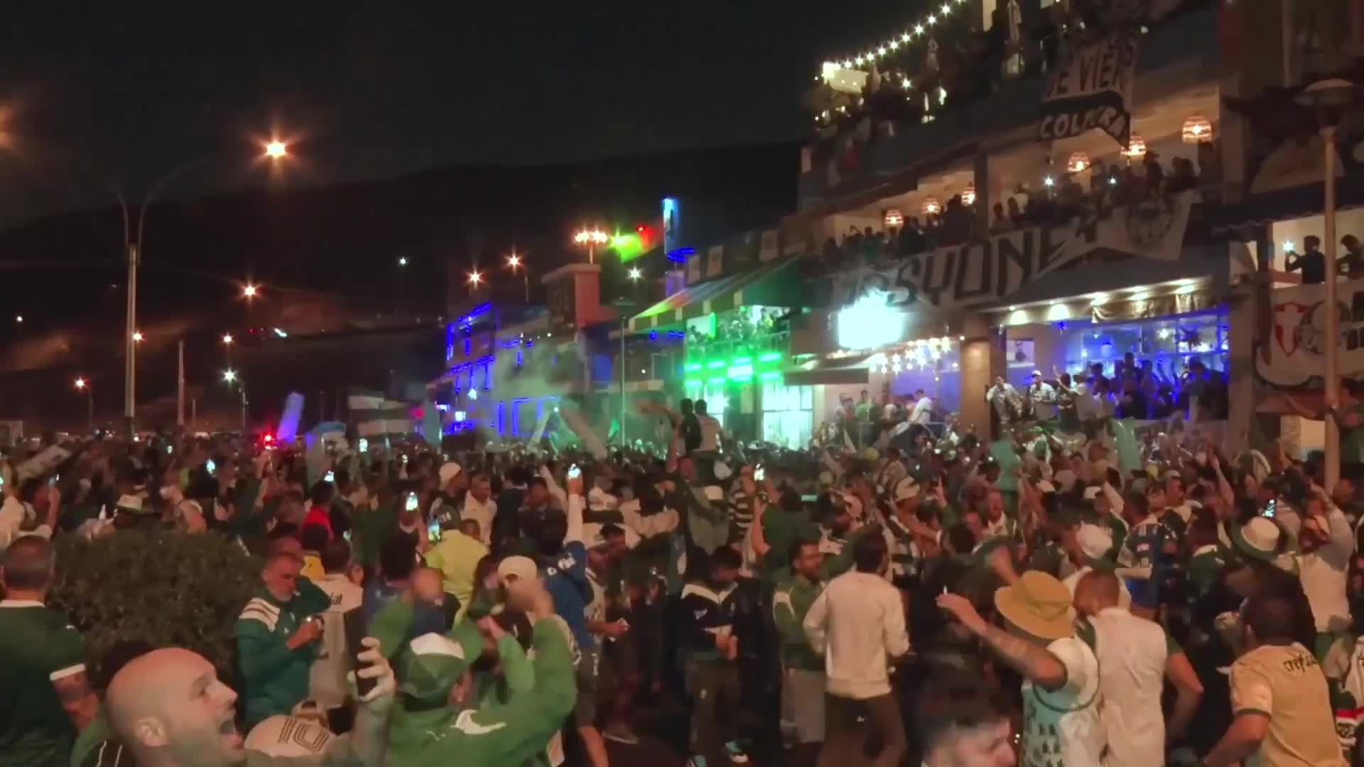 'It will be difficult... but we'll win!' - Palmeiras fans flood streets of Lima ahead of Copa Libertadores final against Flamengo