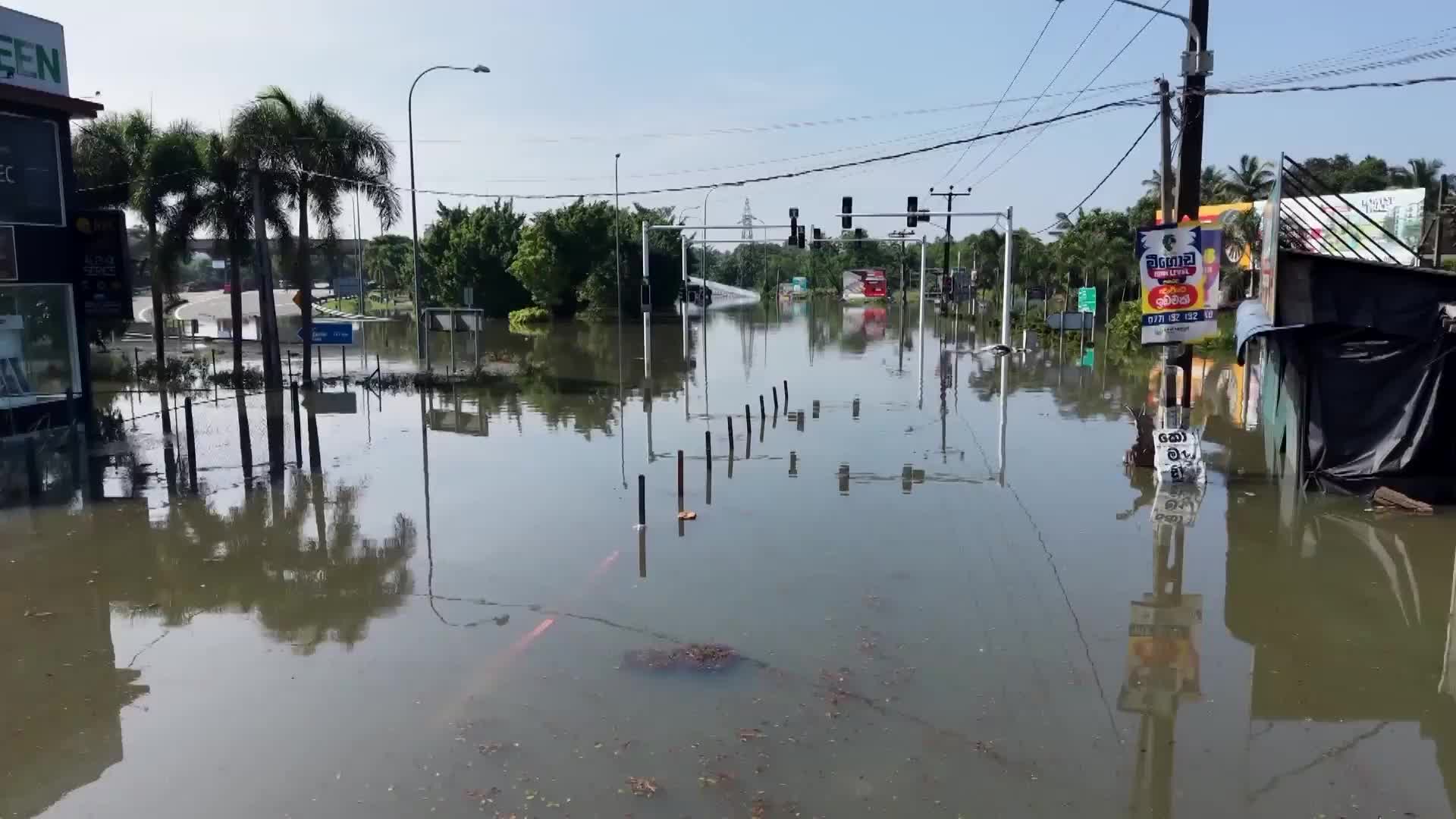 Kaduwela underwater - Neighbourhoods submerged as Sri Lanka declares state of emergency after Cyclone Ditwah kills 334