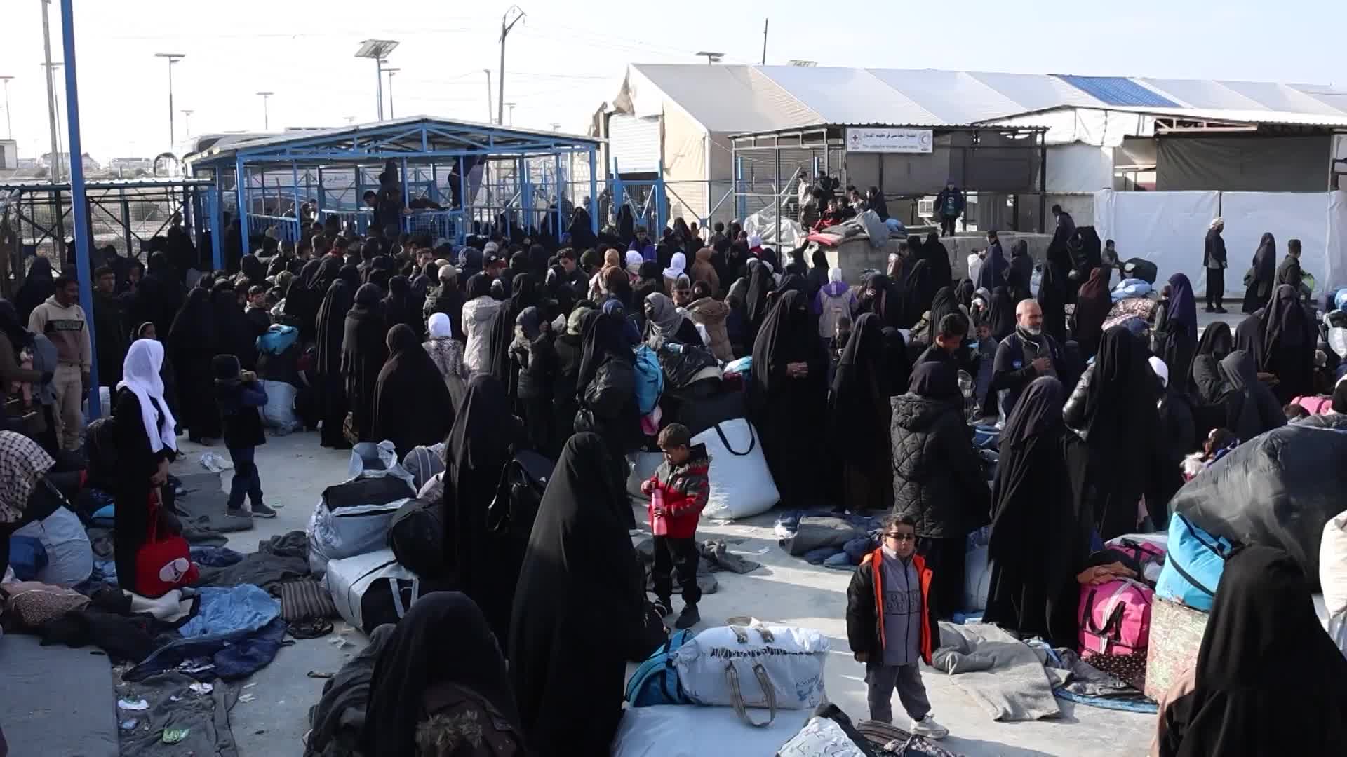 'We're happy to return to our homes' - 240 Iraqi families depart Syria's Al-Hawl Camp as part of latest repatriation efforts